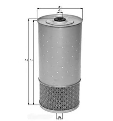MAGNETI MARELLI 154070208780 -  Масляный фильтр